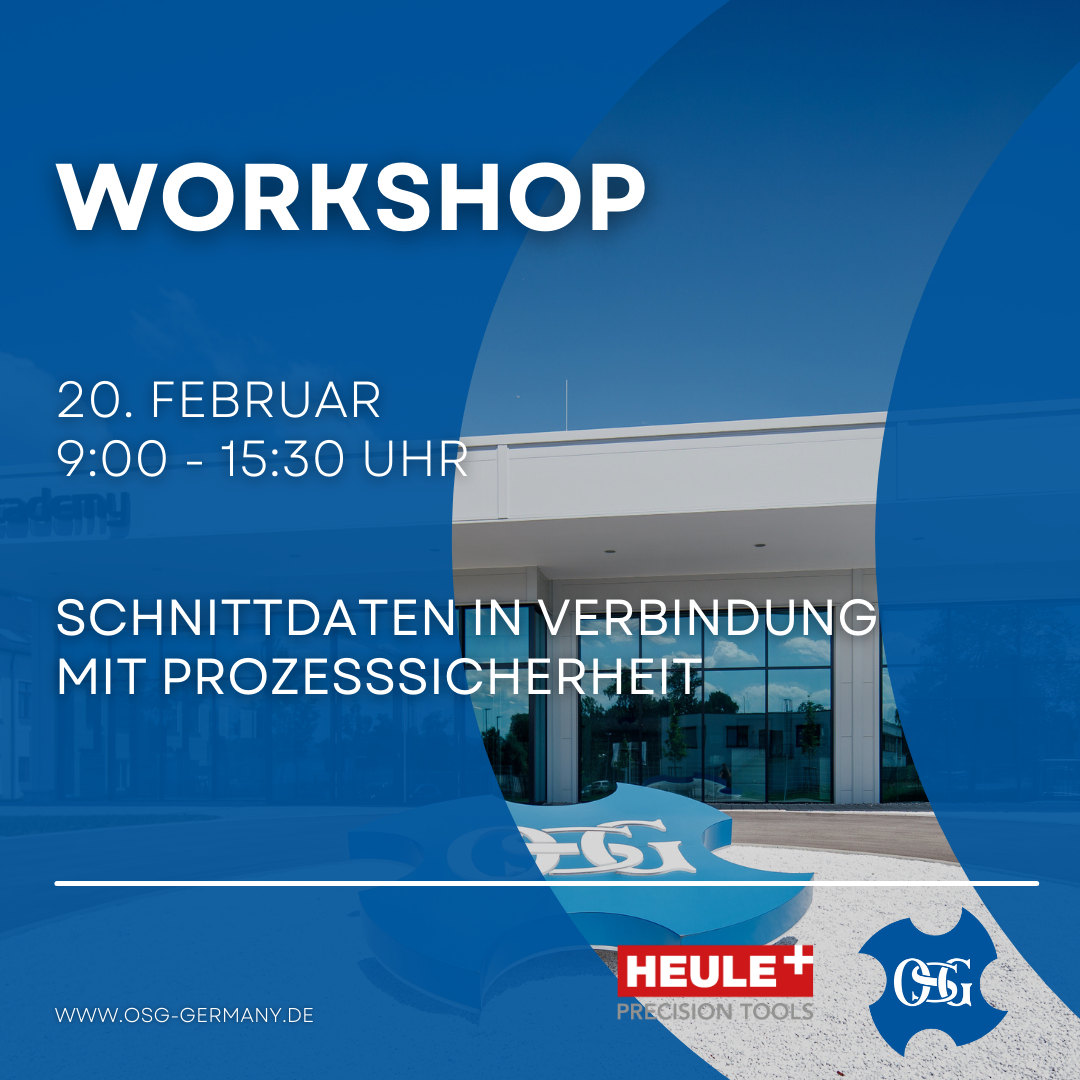 Workshop HEULE Precision Tools